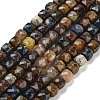 Natural Pietersite Beads Strands G-H042-A10-02-1