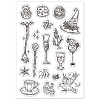 Custom PVC Plastic Clear Stamps DIY-WH0618-0108-8