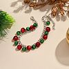 Christmas Bell Alloy Charm Bracelets for Women WGF39B9-02-1