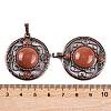 Synthetic Goldstone Pendants G-Q158-03-01-3