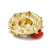 Hat Alloy Rhinestone Brooches JEWB-I034-39G-2