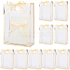 12Pcs Rectangle Plastic Gift Bags ABAG-SP0001-07D-1