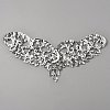 Shiny Wing Crystal Rhinestone Collar Trim FIND-WH0111-531-2