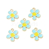 Alloy Enamel Pendants ENAM-C009-01G-2