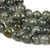 Natural Prehnite Beads Strands G-P322-48-8mm-6