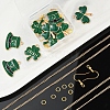 DIY Clover Pendant Jewelry Sets Making Kit DIY-YW0005-05G-6