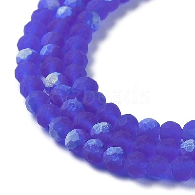 Transparent Glass Beads Strands LS-EGLA-A034-T4mm-MB31-1