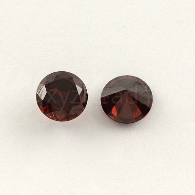Diamond Shaped Cubic Zirconia Pointed Back Cabochons ZIRC-R004-10mm-07-1