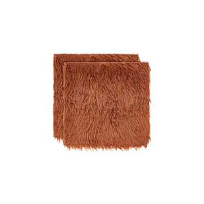 Faux Rabbit Fur Polyester Fabric DIY-WH0504-258F-1
