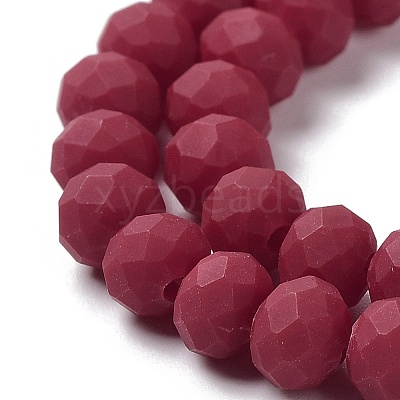 Glass Beads Strands X1-EGLA-A034-P8mm-MD02-1