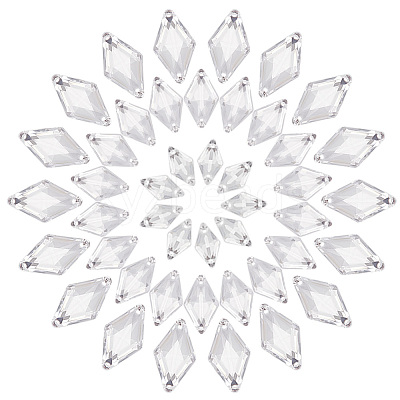 300Pcs 3 Styles Acrylic Sew on Rhinestone MACR-PH0001-76A-1