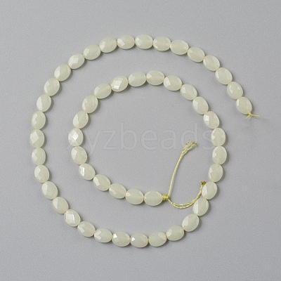 Synthetic Luminous Stone Beads Strands G-I271-B12-6x8mm-1