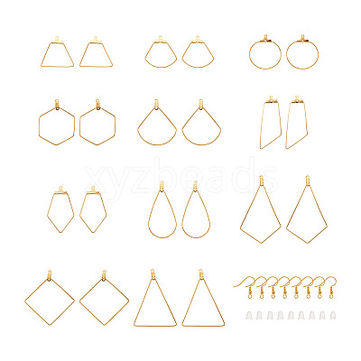 DIY Dangle Earring Making Kits DIY-MP0001-02-1