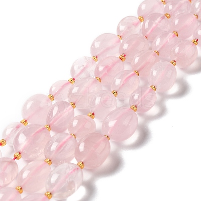 Natural Rose Quartz Beads Strands G-B028-B02-1