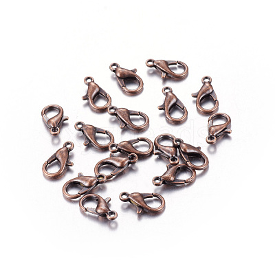 Zinc Alloy Lobster Claw Clasps E105-R-NR-1