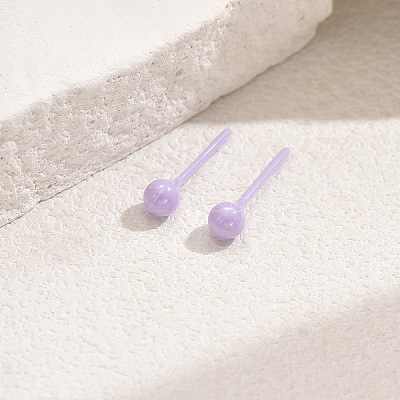Round Porcelain Stud Earrings PV8744-1-1
