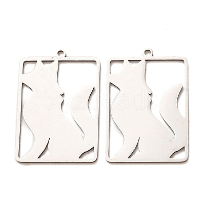 201 Stainless Steel Pendants SA-CBA49C1-04P-1