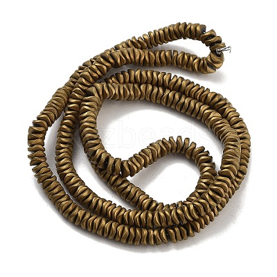 Electroplated Synthetic Non-magnetic Hematite Beads Strands G-H020-M01-16-1