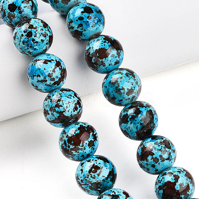 Synthetic Turquoise Beads Strands TURQ-T004-08A-10-1