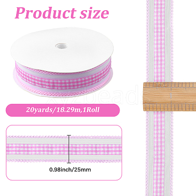 1 Roll Polyester Ribbons SRIB-CY0001-31A-1