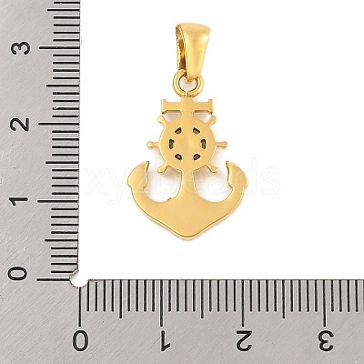 Ion Plating(IP) 304 Stainless Steel Micro Pave Cubic Zirconia Pendants STAS-D112-03G-06-1