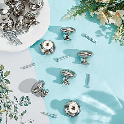 40Pcs Mushroom ABS Plastic Drawer Knob FIND-GO0004-29-1