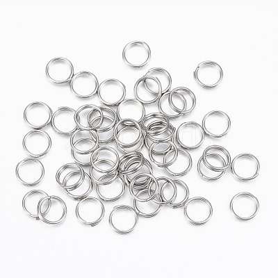 Tarnish Resistant 304 Stainless Steel Split Rings STAS-H413-03P-1