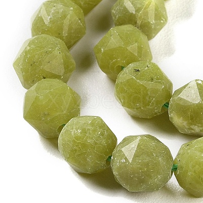 Natural Olive Jade Beads Strands G-NH0021-A17-01-1