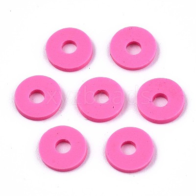 Handmade Polymer Clay Beads LS-CLAY-Q251-8.0mm-57-1