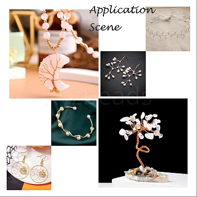 Round Copper Wire for Jewelry Making CWIR-R001-0.4mm-M-1