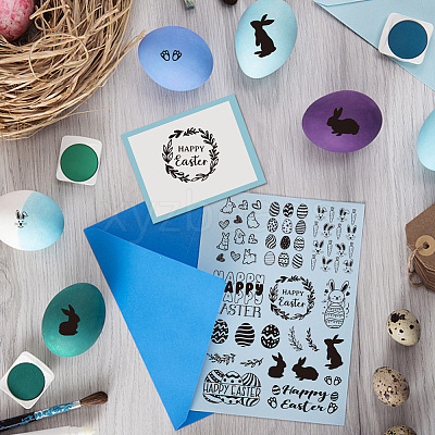 PVC Plastic Clear Stamps DIY-WH0618-0042-1