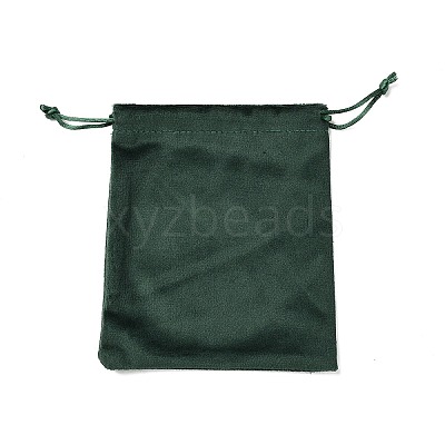 Velvet Jewelry Drawstring Storage Pouches ABAG-P013-02D-05-1