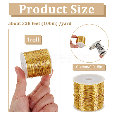 100M Copper Wire Roll CWIR-WH0008-20B-G-1