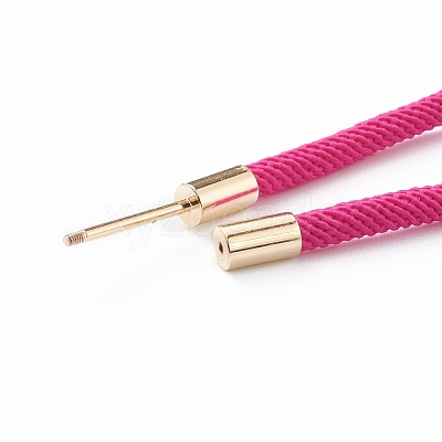 Braided Nylon Cord Bracelet Making MAK-A017-D01-12G-1