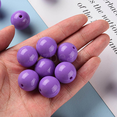 Opaque Acrylic Beads MACR-S370-C20mm-30-1