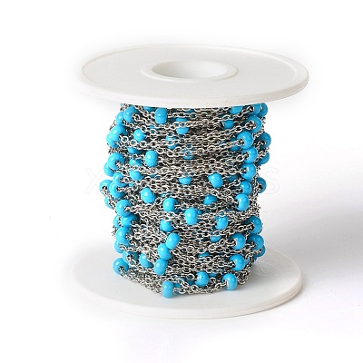 304 Stainless Steel Cable Chains CHS-E016-01G-1