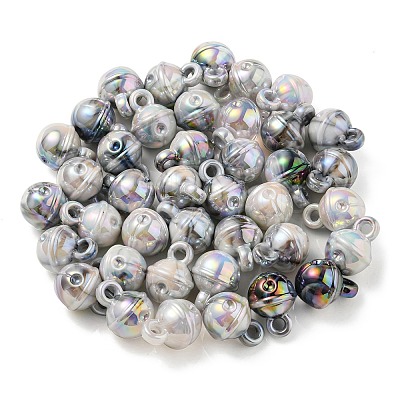 UV Plating Rainbow Iridescent Acrylic Pendants OACR-P010-19B-1