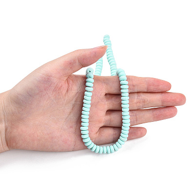 Handmade Polymer Clay Beads Strands X-CLAY-N008-008H-1