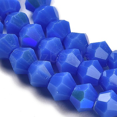 Opaque Solid Color Imitation Jade Glass Beads Strands LS-EGLA-A039-P4mm-L11-1