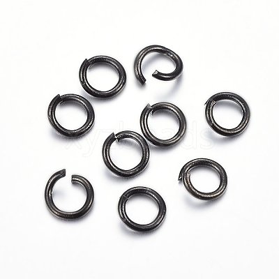 Ion Plating(IP) 304 Stainless Steel Open Jump Rings STAS-H467-03B-6MM-1