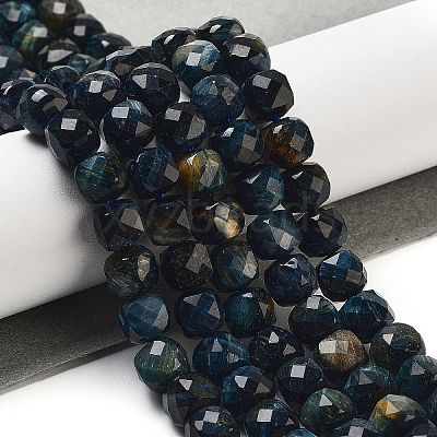Natural Tiger Eye Dyed Beads Strands G-H028-A01-03-1