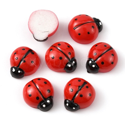 Opaque Resin Cabochons FIND-WH0044-13A-1
