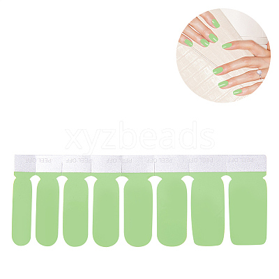 Solid Color Full Cover Best Nail Stickers MRMJ-T039-01J-1