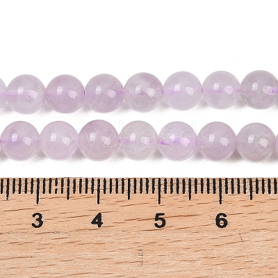 Natural Lavender Amethyst Beads Strands G-Z136-A01-6mm-1