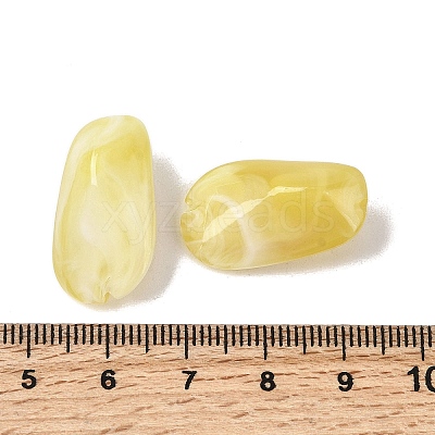 Opaque Acrylic Beads OACR-D320-03A-1