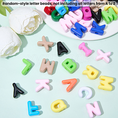 50Pcs Opaque Resin Beads RESI-SP0001-64-1