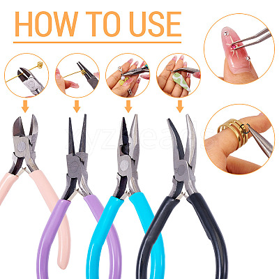 45# Steel Jewelry Pliers PT-TAC0001-001-1
