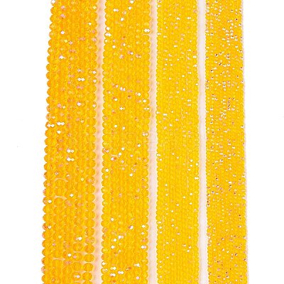 Electroplate Glass Beads Strands LS-EGLA-A044-T6mm-L05-1