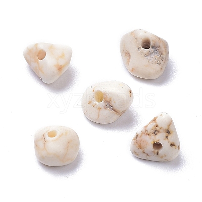 Natural Magnesite Beads Strands X-TURQ-P001-02A-11-1