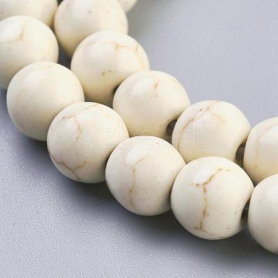 Synthetic Magnesite Beads Strands X-TURQ-8D-011-1